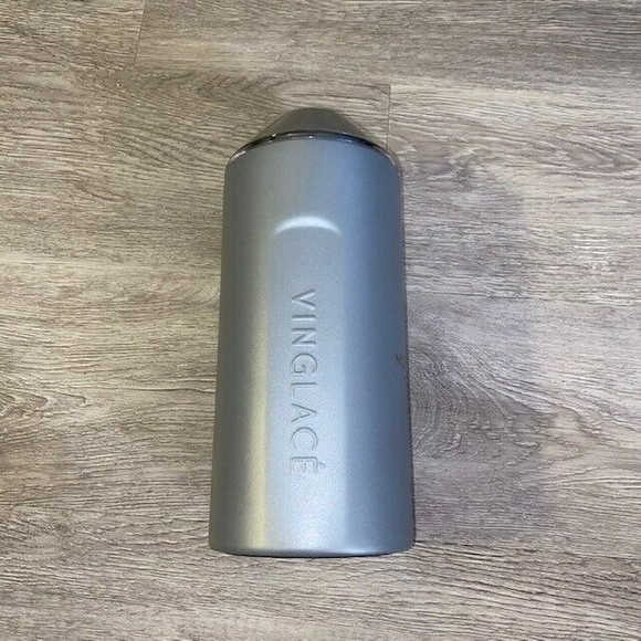 Vinglace Dining Vinglace Portable Wine Champagne Stainless Steel Chiller Insulator Graphite